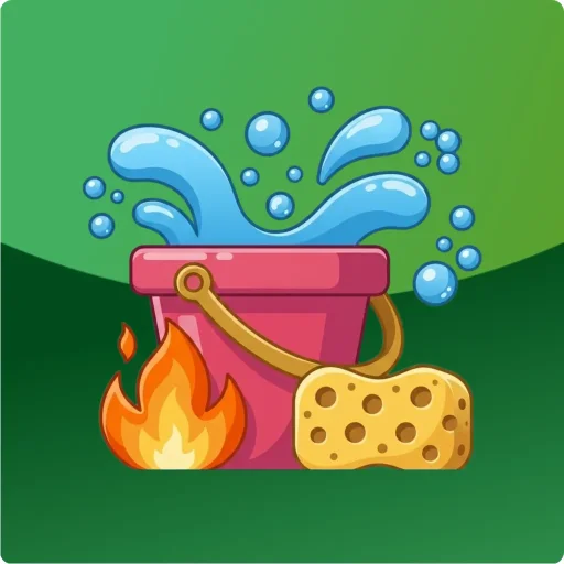 Water-spons-vuur