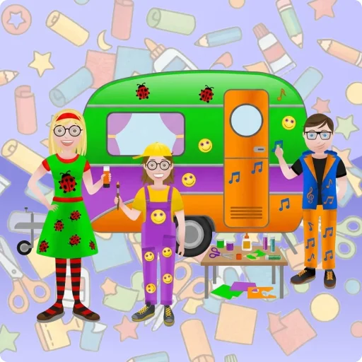 Knutselen: 'Otto, Elle of Izzi'-caravan
