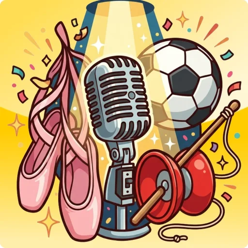 Oefenen talentenshow