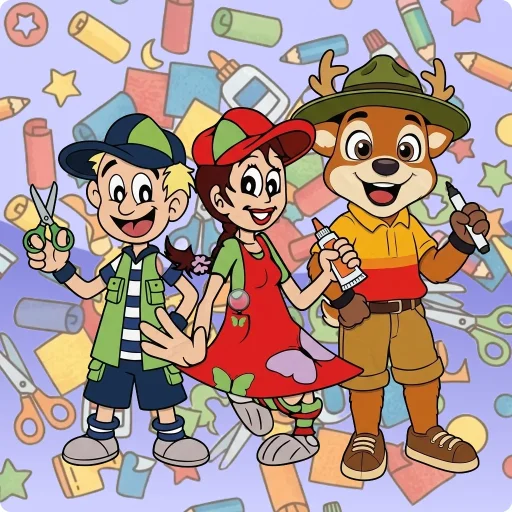 Knutsel van Puck, Polly en/of Bosco