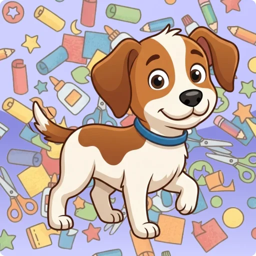 Knutselen: Hond