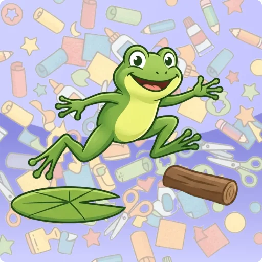 Knutselen: Kikkerspel