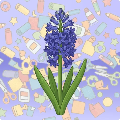 Knutselen: Bloemhyacint