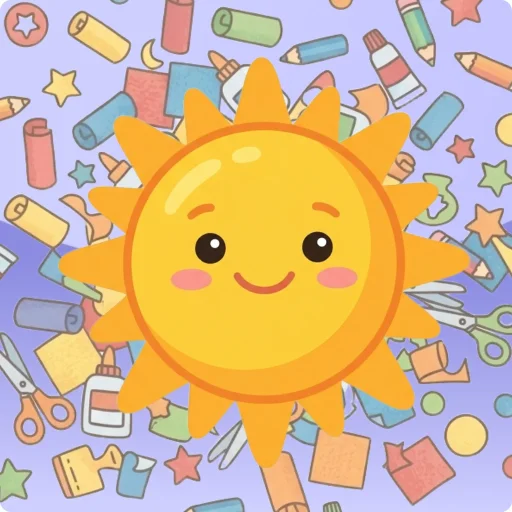 Knutselen: Zon