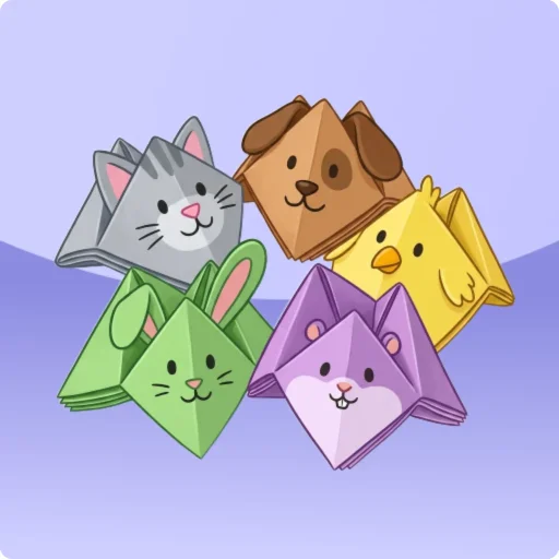 Workshop: Cootie-catchers-huisdieren