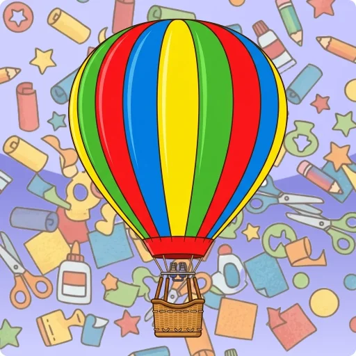 Knutselen: Luchtballon