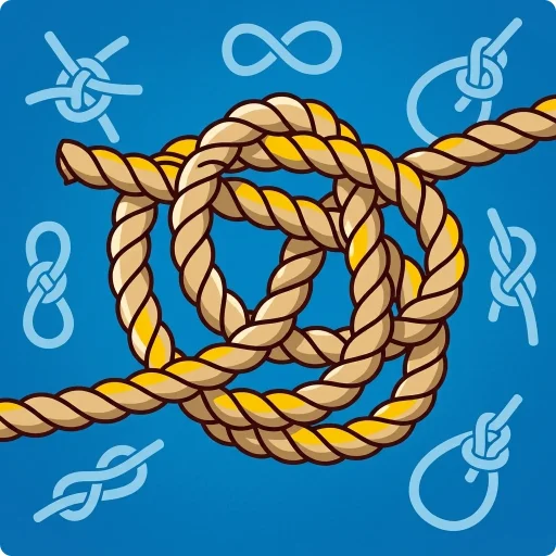 In de knoop