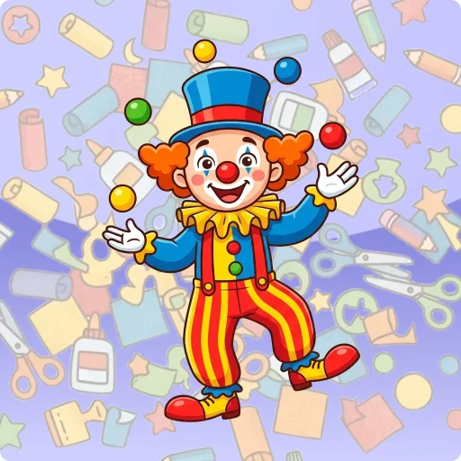 Knutselen: Clown