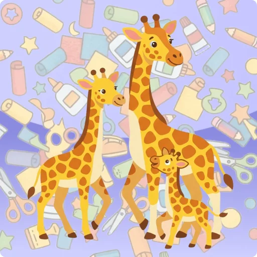 Knutselen: Giraffe