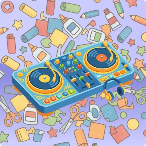 Knutselen: DJ-tafel
