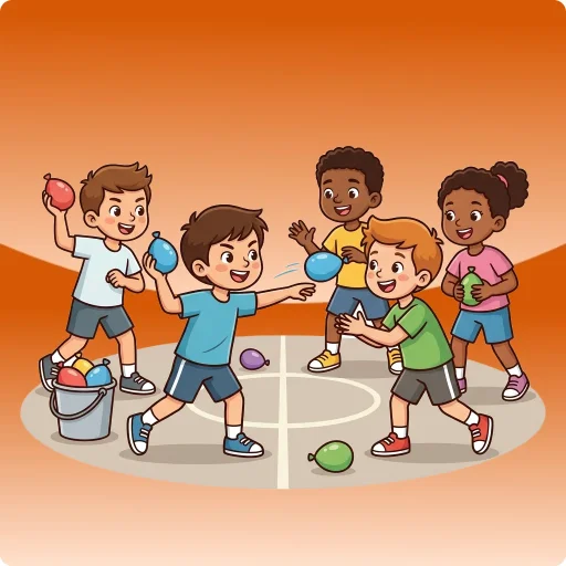 Waterballonnenhandbal