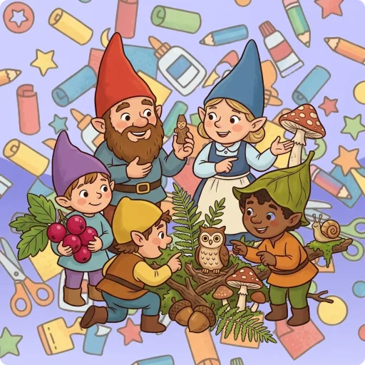 Verven: Kabouterbos