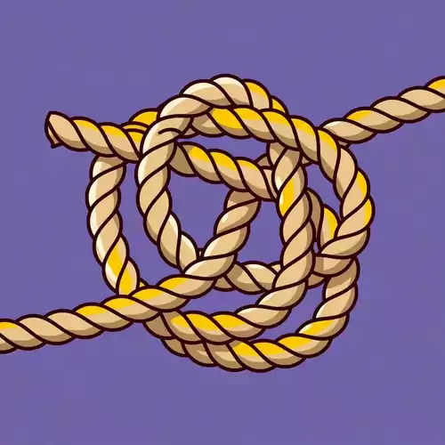 In de knoop