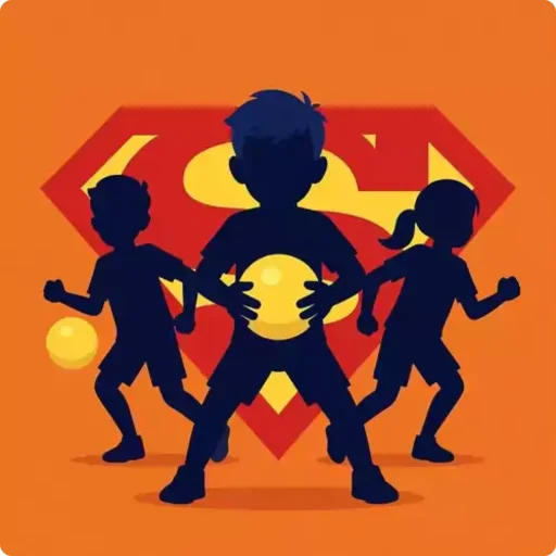 Superheldentrefbal