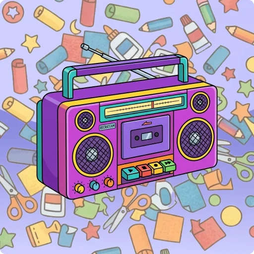 Knutselen: Boombox