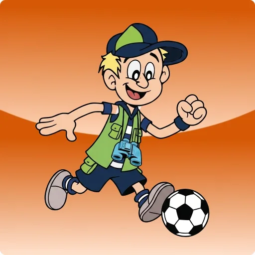 Voetballen met Puck