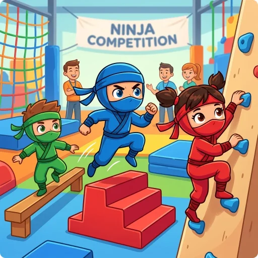 Ninja-wedstrijd
